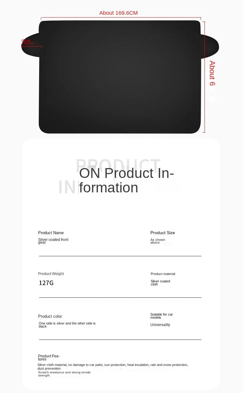 Heiße angebote Automotive - Car Cover (magnetic sun and snow shield)