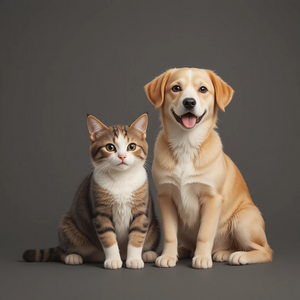 Dogs & Cats happy healthy care love