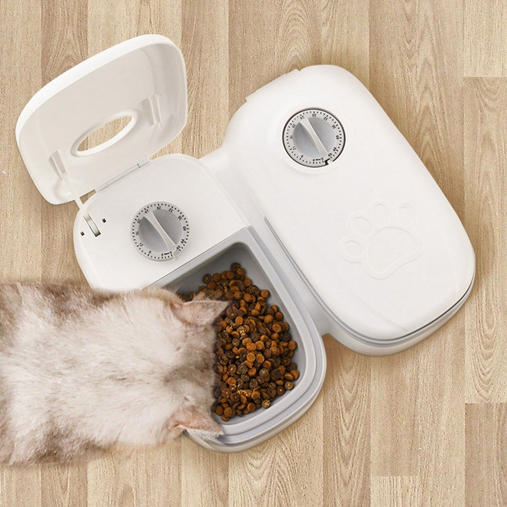 Durable Pet Food and Water Dispenser for Cats and Dogs