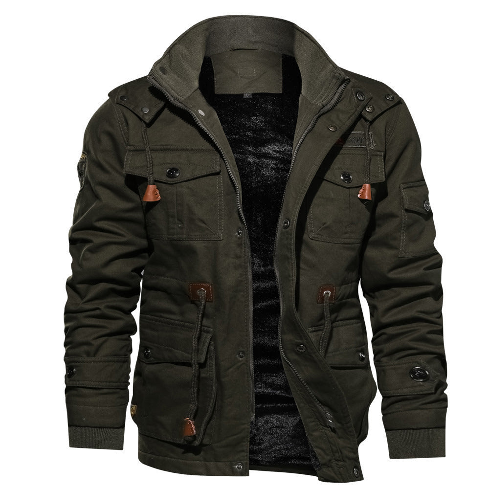 Cargo winter coat