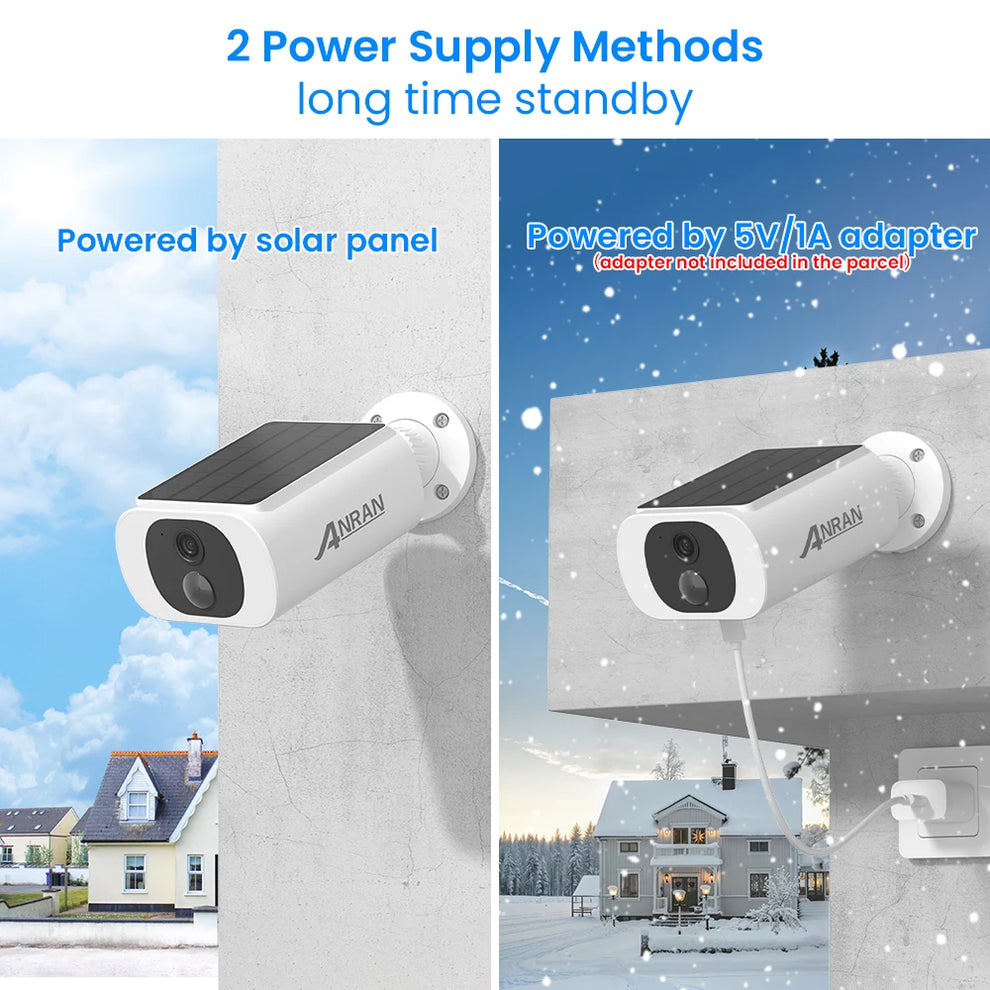 outdoor solar camera - Security Cameras - Outdoor Wireless 3MP Solar Security Camera