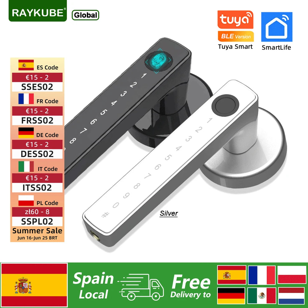biometric fingerprint lock - Home Security - Smart Fingerprint Door Lock