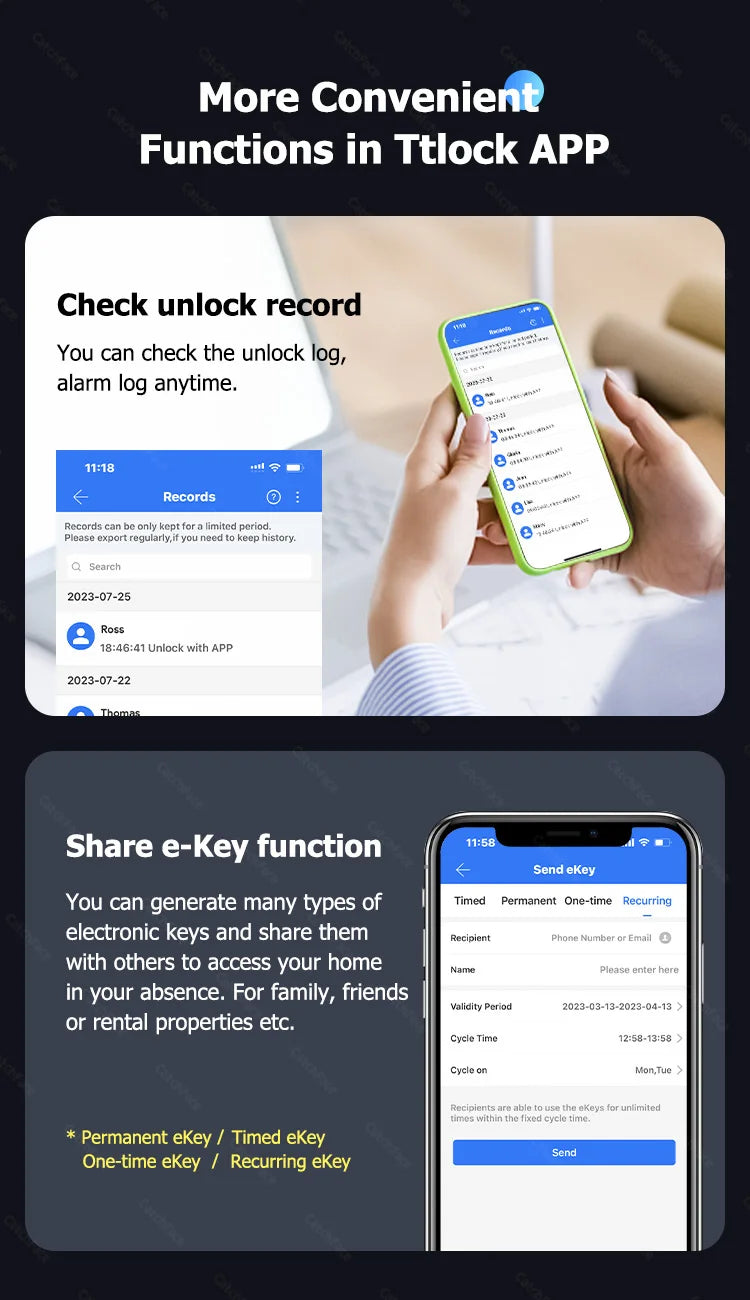 Smart lock with auto unlock