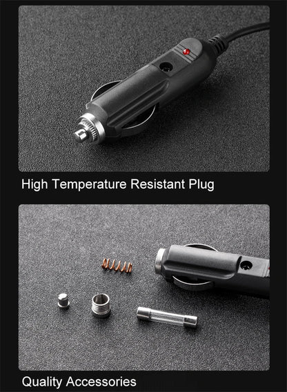 Heated car seat cover with remote