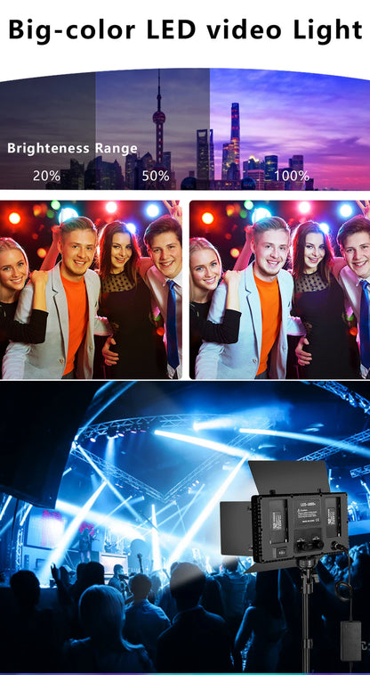 tripod led light kit - Photography Lighting - U800 LED Photo Studio Light