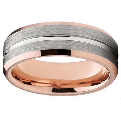 hammered tungsten ring - Jewelry - Men-s Tungsten Wedding Band
