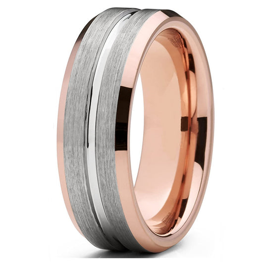 8mm tungsten wedding band - Jewelry - Men-s Tungsten Wedding Band