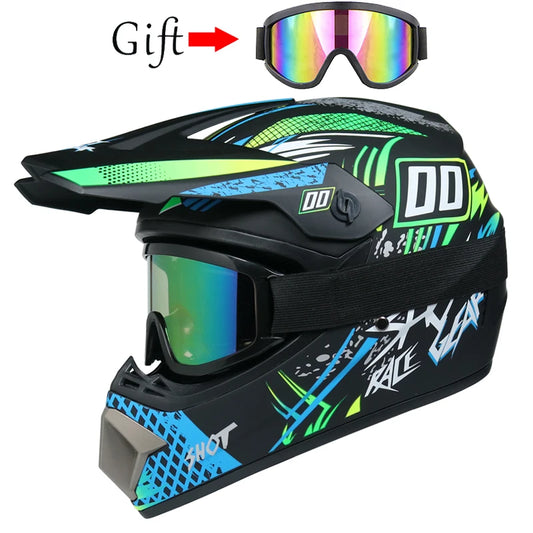 kids dirt bike helmet - Motorcycle Gear - Children-s Off-road Motorcycle Helmet