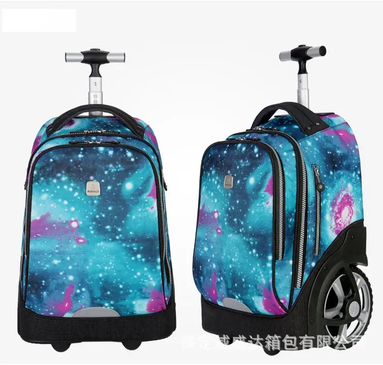 backpack suitcase — medium — 2400 - Bags - Luggage - Rolling Backpack