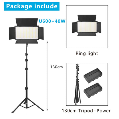 led photo studio light - Photography Lighting - U800 LED Photo Studio Light