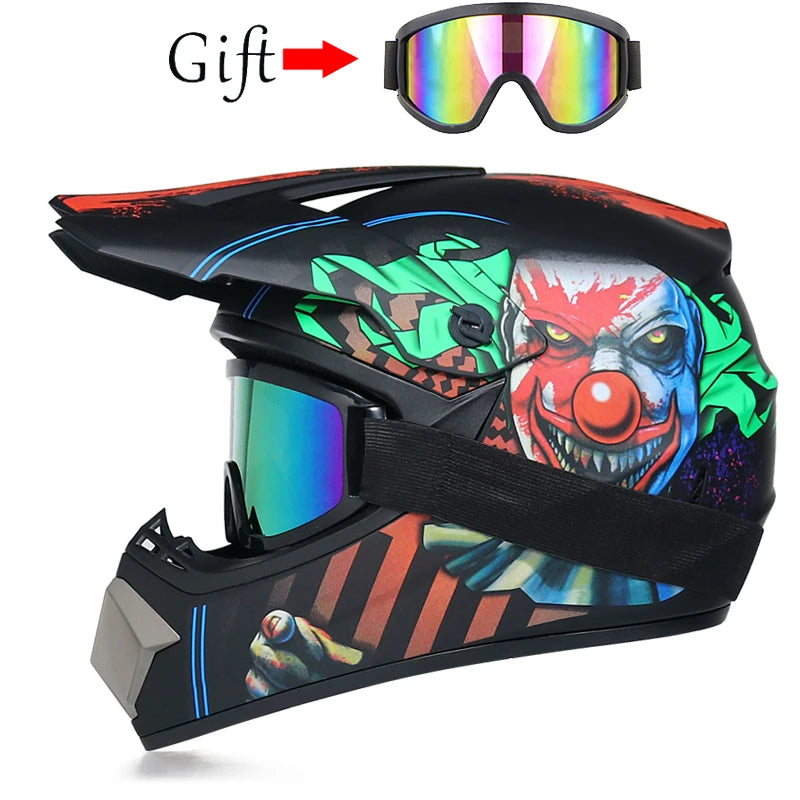 kids dirt bike helmet and goggles set - Motorcycle Gear - Children-s Off-road Motorcycle Helmet