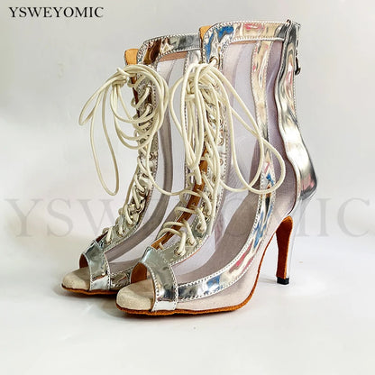 Ladies professional latin dance footwear