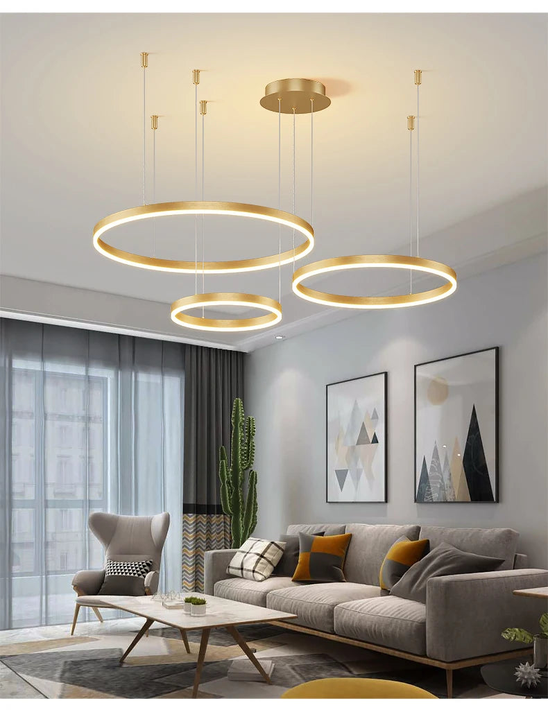 multi light long chandelier - Lighting - Ceiling Lights - Chandeliers - LED Ceiling Chandelier