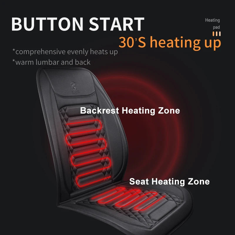 actionheat 5v battery heated cushion - Automotive - Heated Car Seat Cover