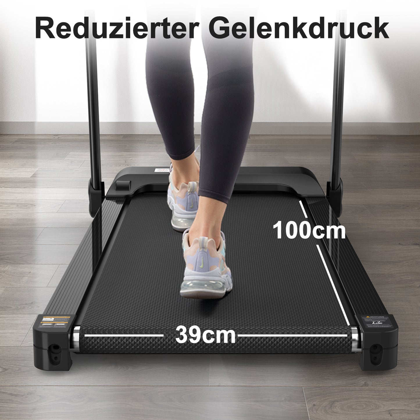 Leises Laufband zum Gehen, Joggen und Laufen