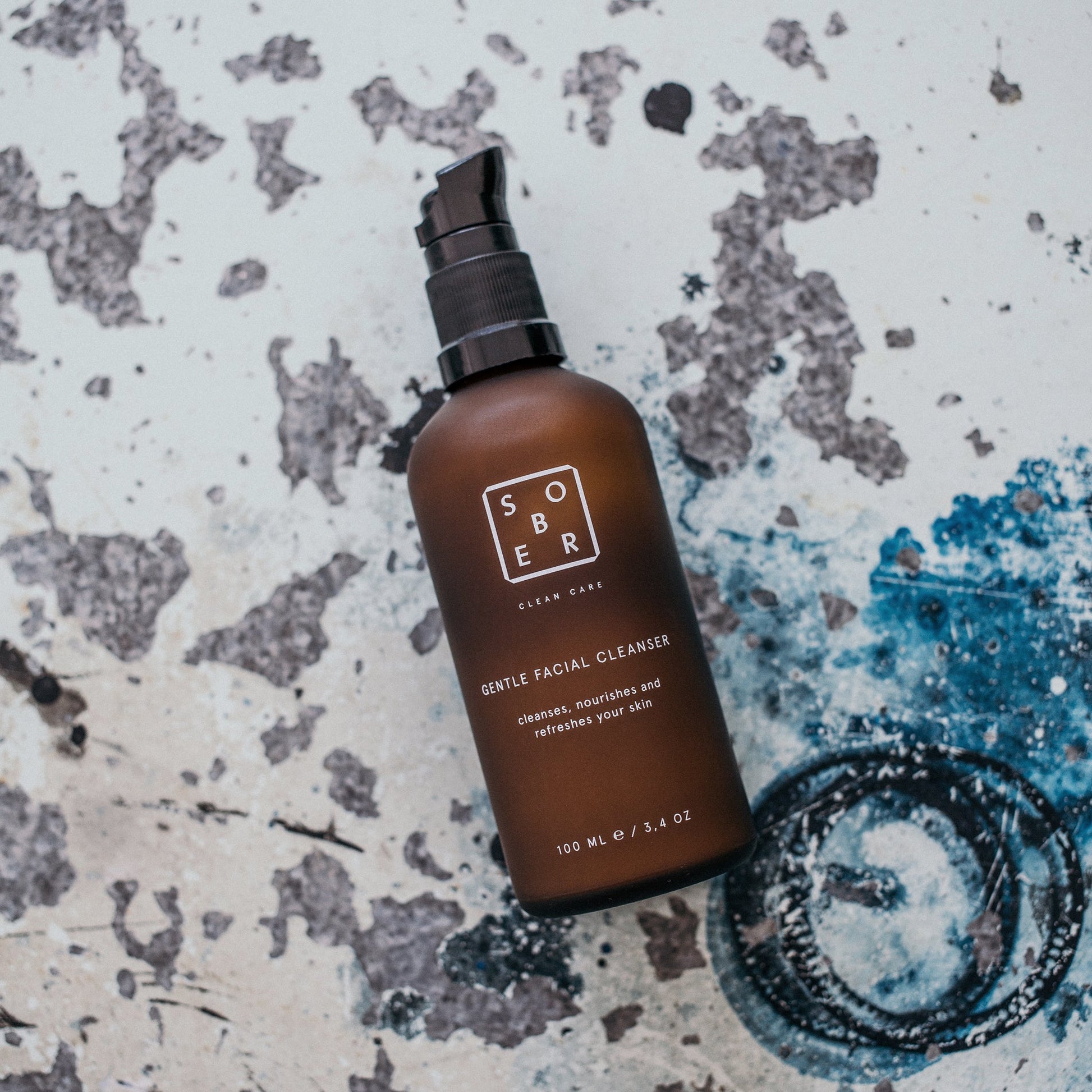 Natural facial cleanser