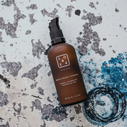 Natural facial cleanser