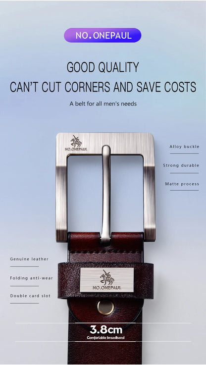 Unisex leather belts