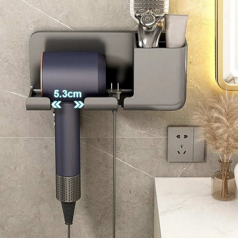 Hair dryer wall mount no drilling