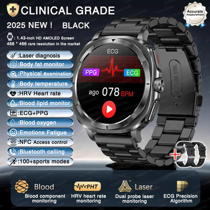 Smartwatch - Health Monitoring Smartwatch - smartwatch for heart rate timepiece