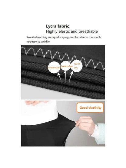 Reflective strip mtb jersey