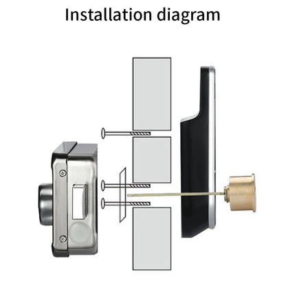 Electronic keypad lock