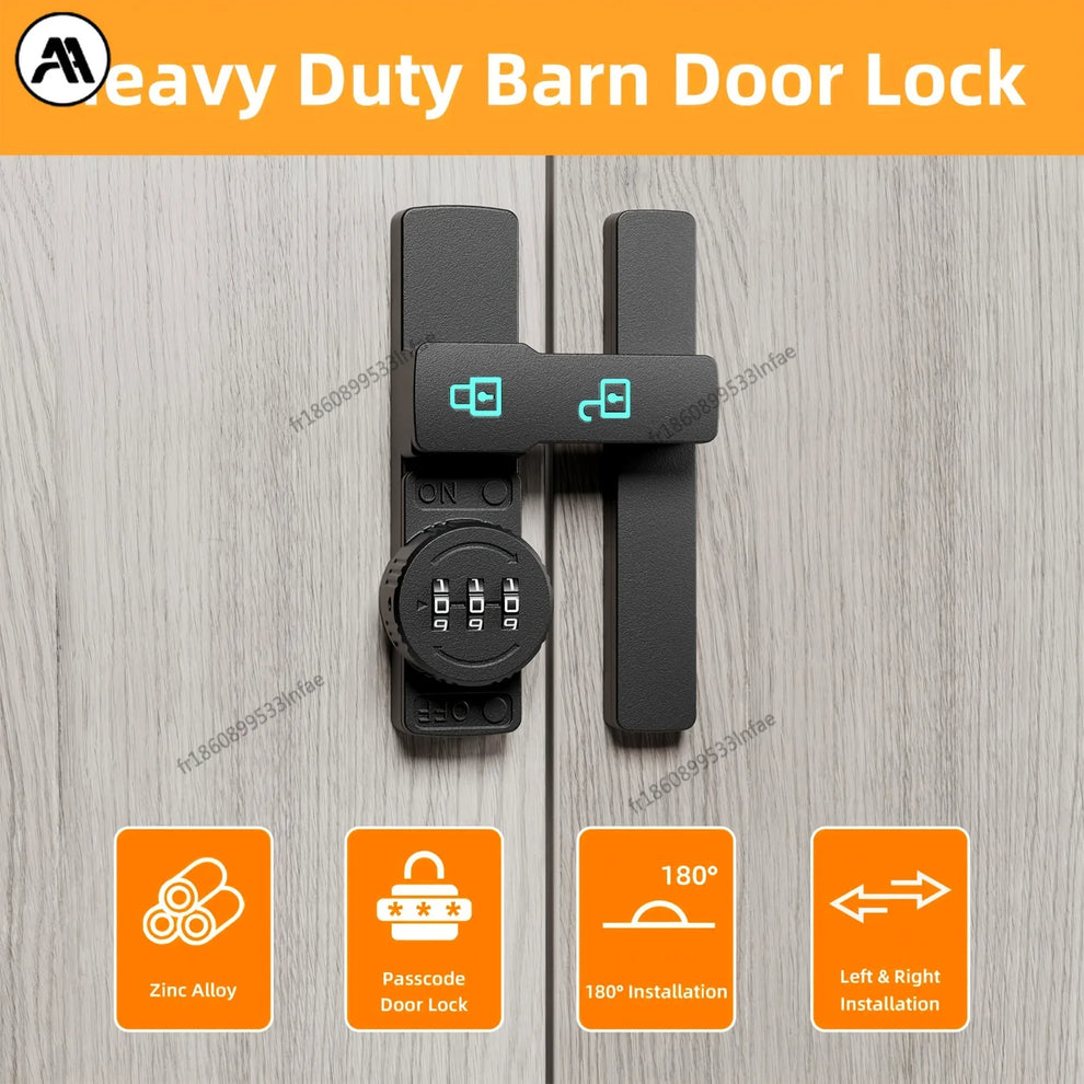 keyless sliding door lock - Smart Home Security - Sliding Door Smart Lock with Password Function