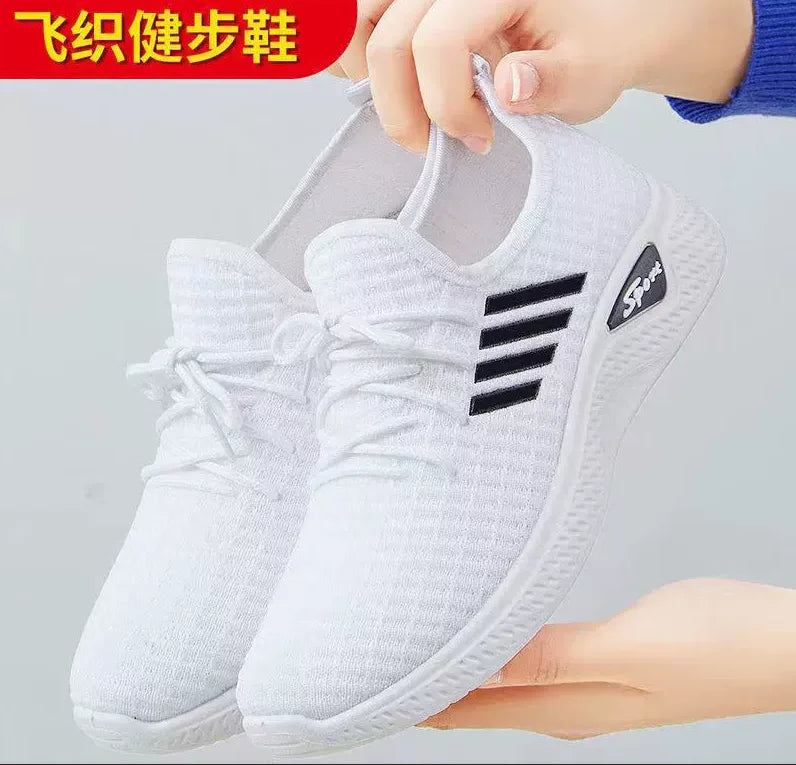 Breathable mesh sneakers for women