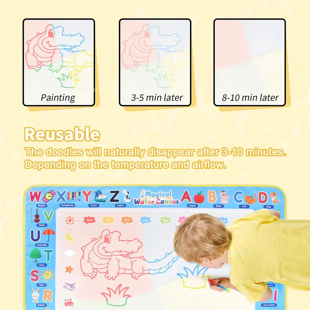 mess free water drawing mat - Educational Toys - Magic Water Drawing Mat