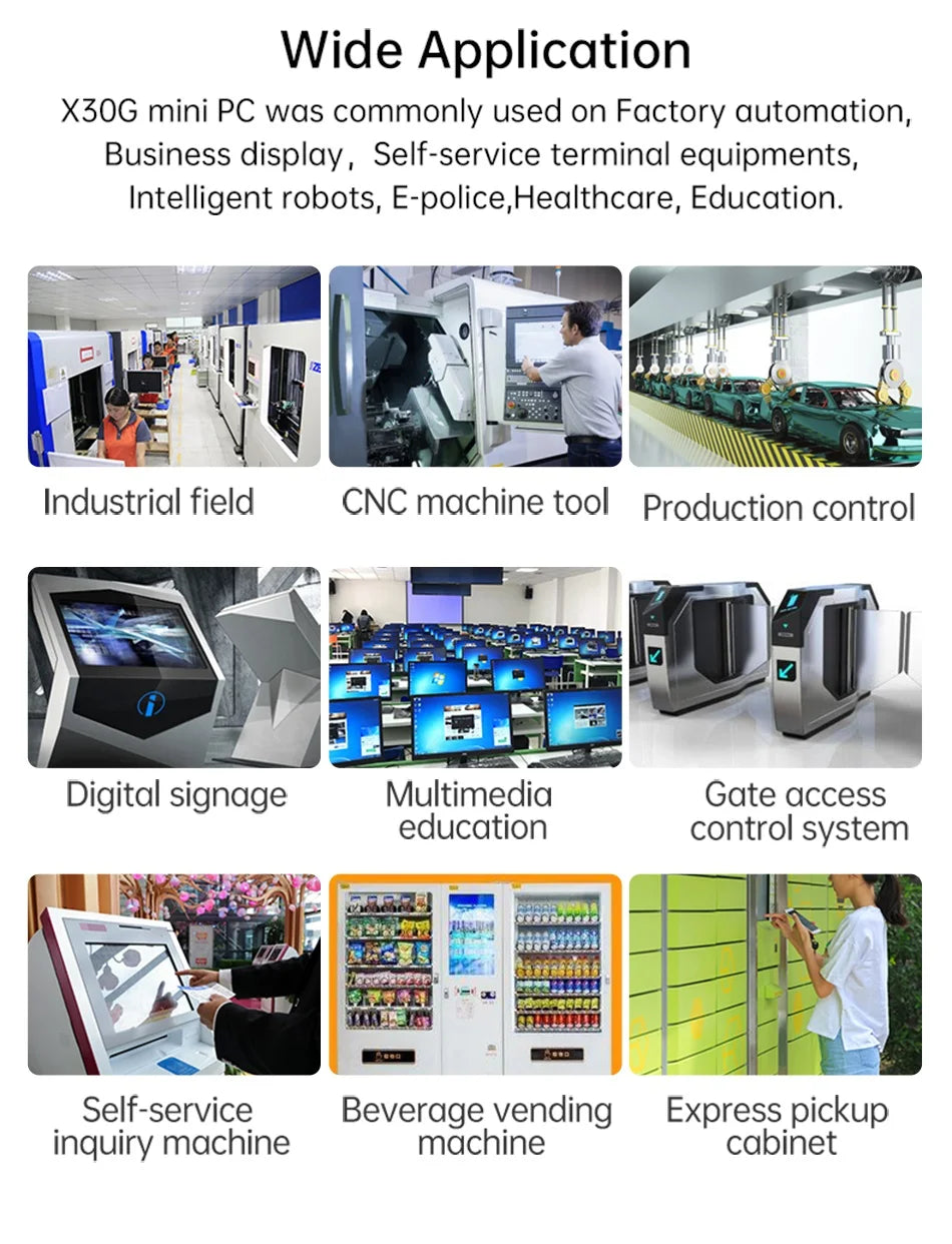 industrial pc with serial ports - Industrial Computer - Fanless Mini PC