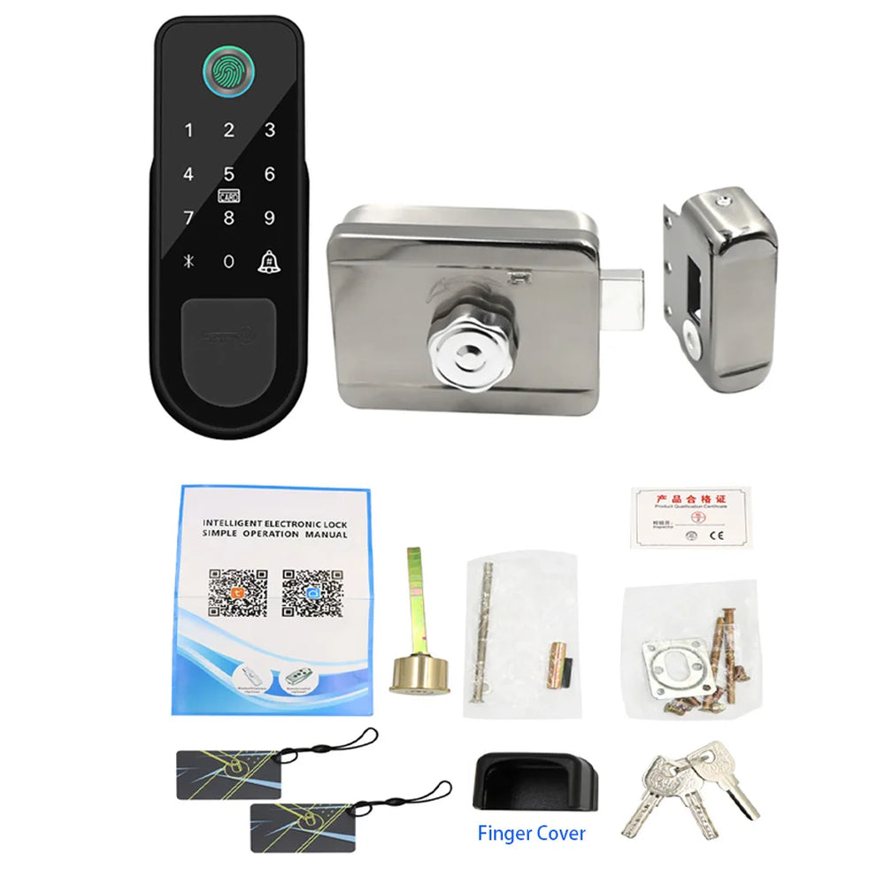 smart door lock - Smart Home Security - Bluetooth Fingerprint Smart Door Lock