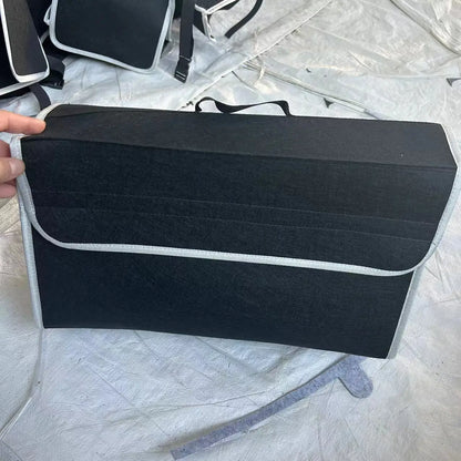 Trunk organizer with compartments