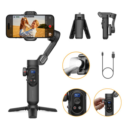 axis gimbal for heavy phones - Handheld Gimbal - Smartphone Gimbal Stabilizer