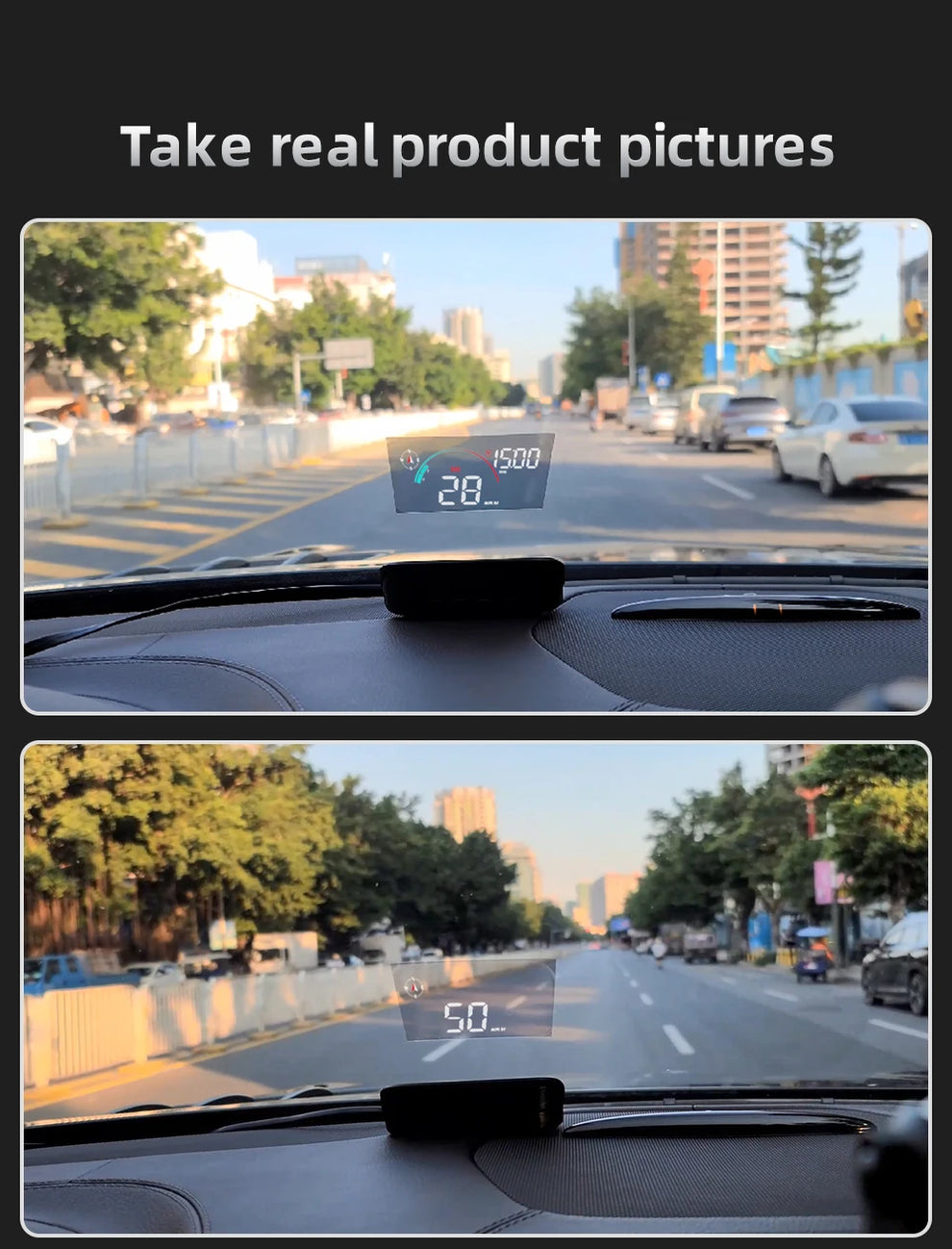 heads-up display - Automotive Electronics - Head Up Display -HUD- GPS Speedometer