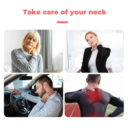 Magnetic neck support brace