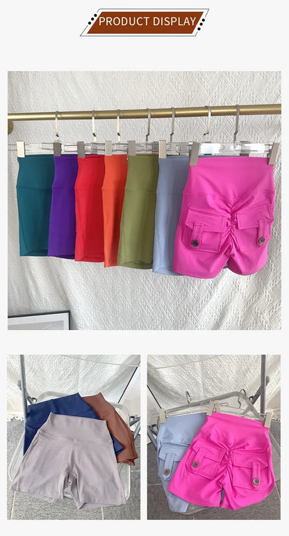 gym yoga shorts — medium — 1300 - Apparel - Yoga Shorts