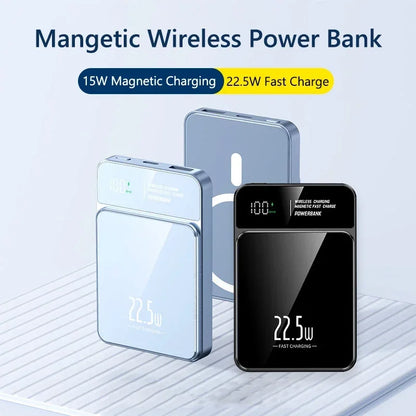 Magnetic wireless power bank