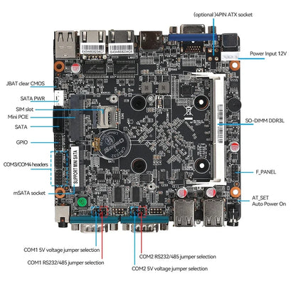 dual lan fanless mini pc - Industrial Computer - Fanless Mini PC