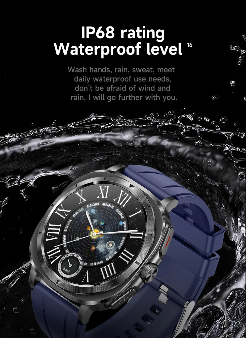 Smartwatch - Health Monitoring Smartwatch - heart rate smartwatch timepiece