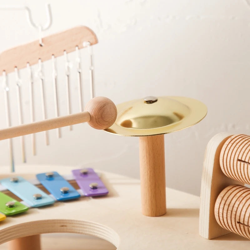 montessori musical toys - Musical Toys - Wooden Aeolian Bells Set