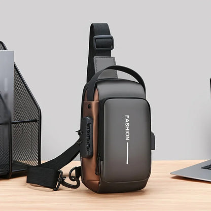 Stylish chest pack with phone pocket