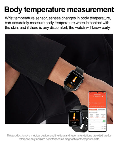 Wearable Technology - Smartwatch - smartwatch with ecg and gps timepiece