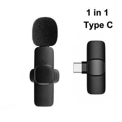wireless lavalier mic for tiktok - Electronics - Wireless Lavalier Microphone