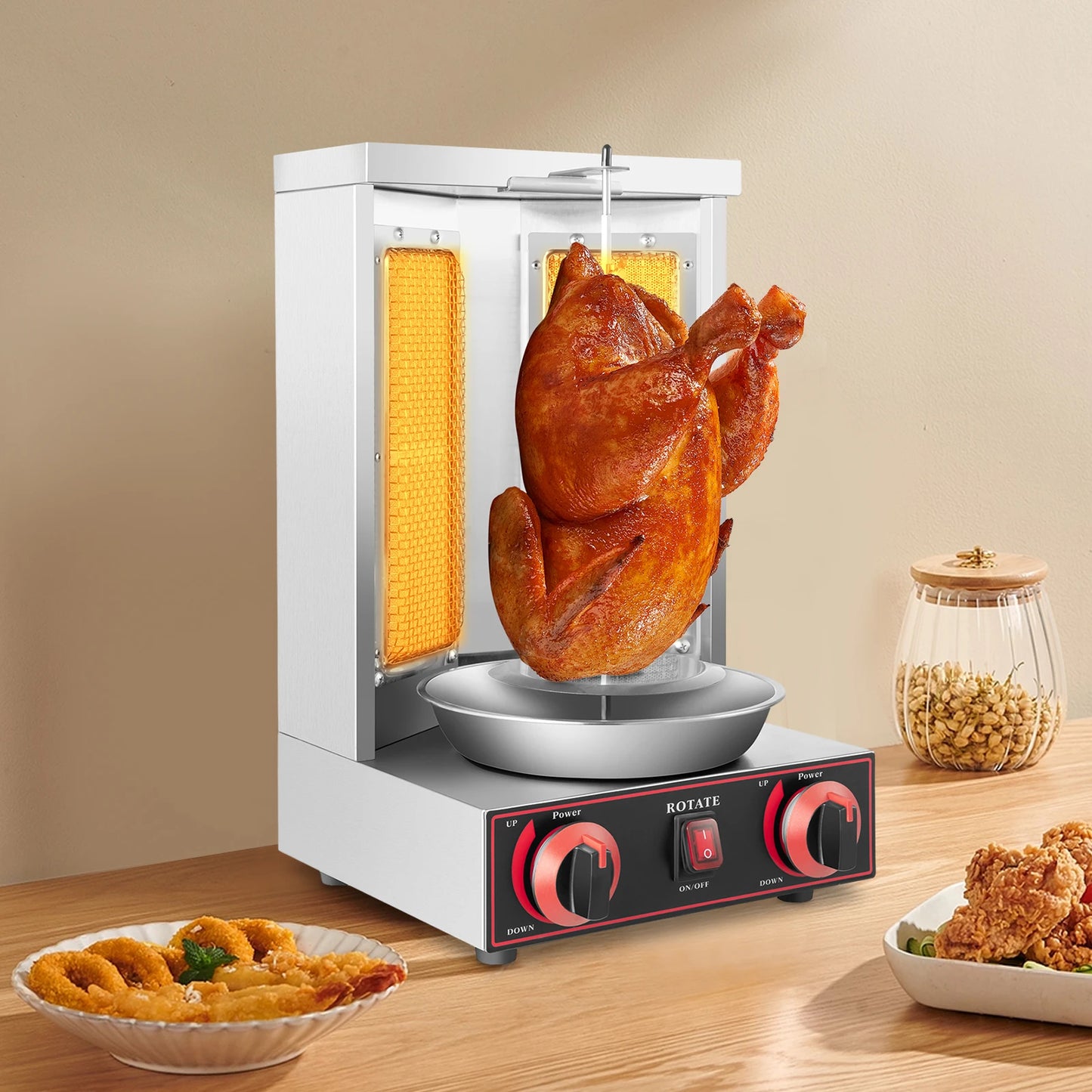 Commercial doner kebab machine