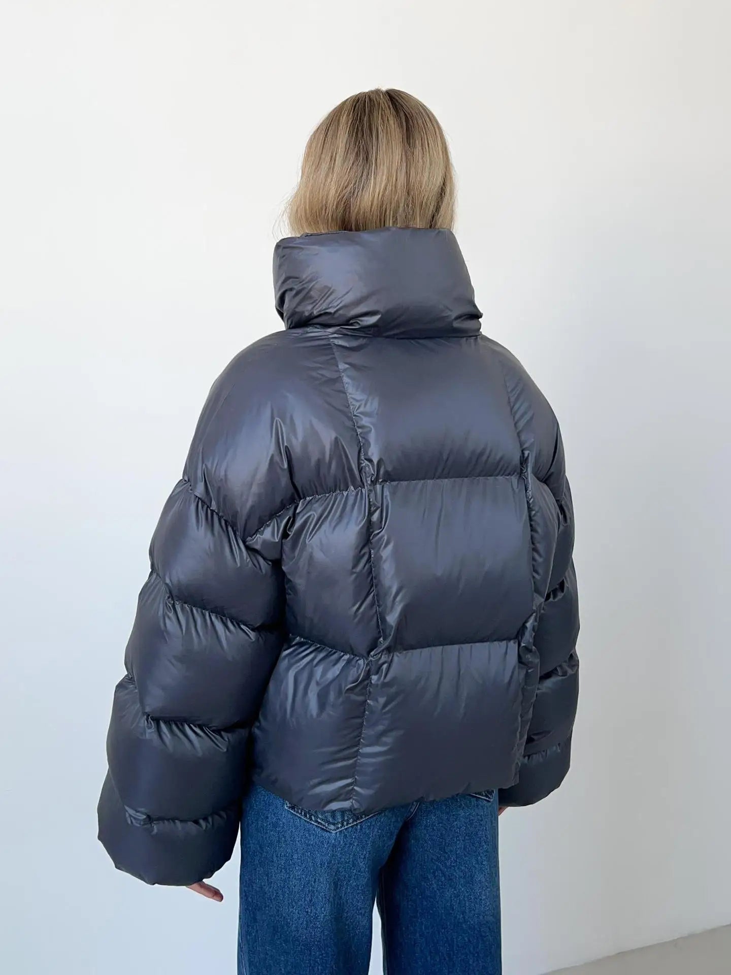 Women's fashion parkas with hood