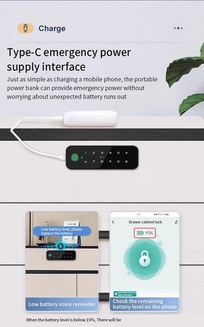 Smart lock for liquor cabinet