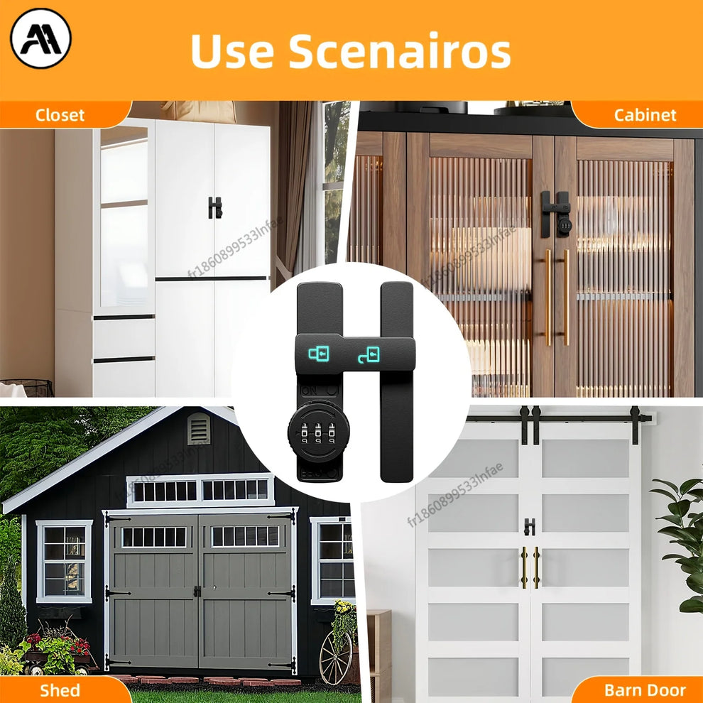 app controlled sliding lock - Smart Home Security - Sliding Door Smart Lock with Password Function