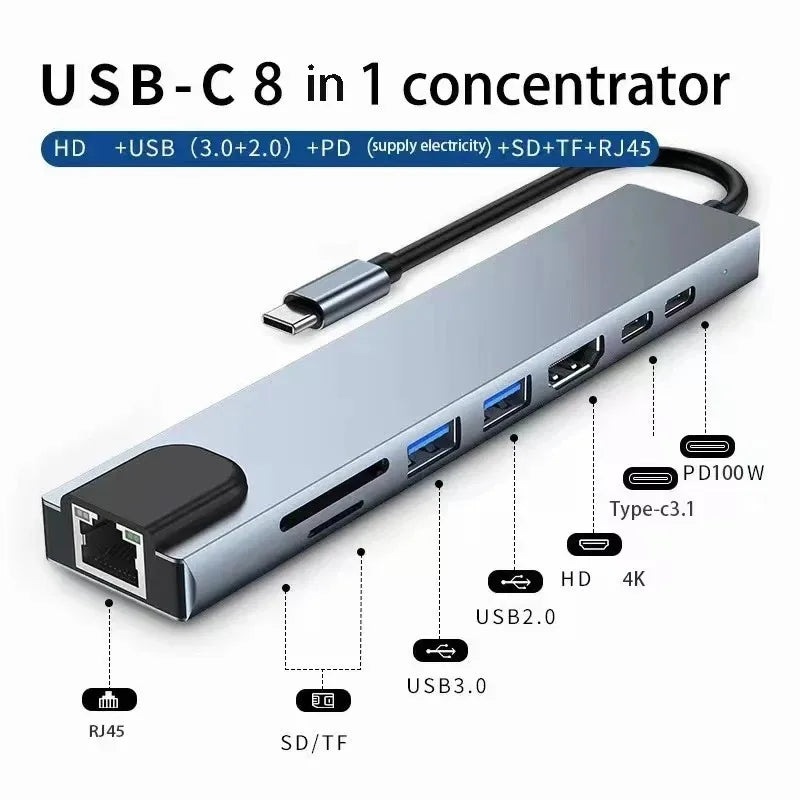 10-in-1 usb-c hub - Computer Accessories - USB-C Hub