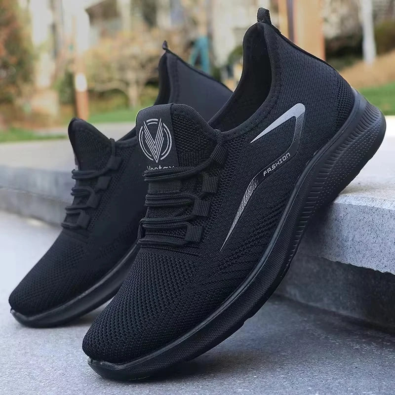 Breathable mesh sneakers
