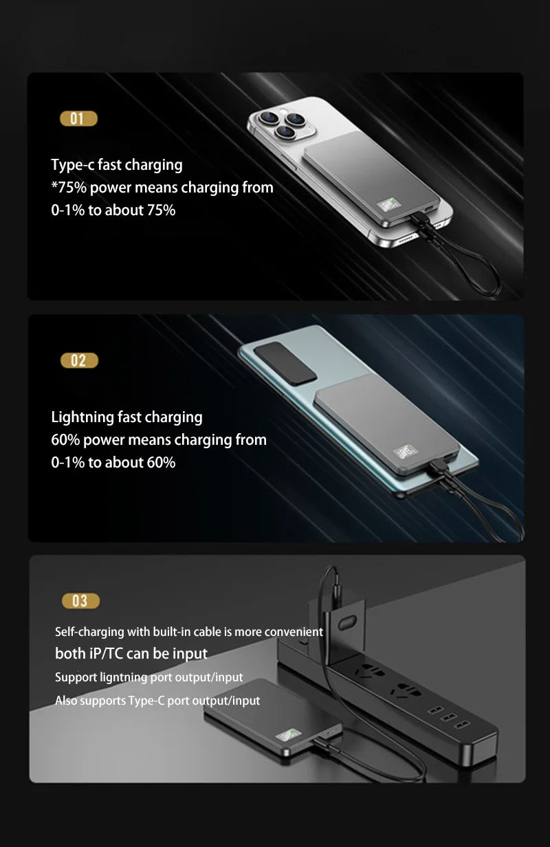 Magnetic wireless power bank